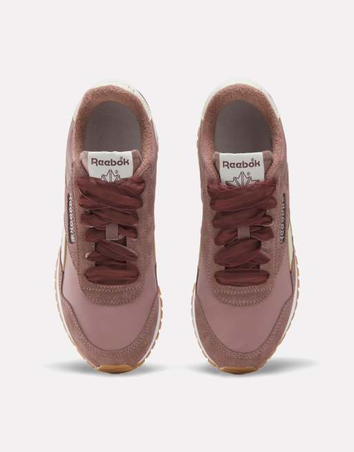 Reebok Classic AZ sneakers i brunt med rosettsnörning, 3 av 5