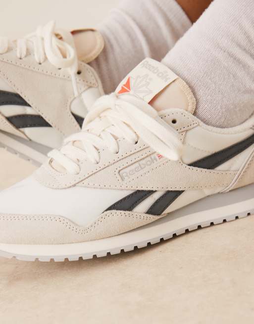 Reebok Classic AZ sneakers in white and gray detail ASOS