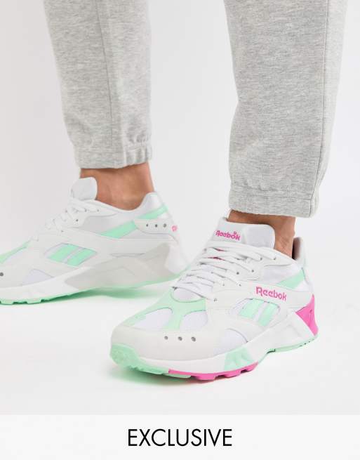 Reebok Classic Aztrek Sneakers In White Exclusive to ASOS | ASOS