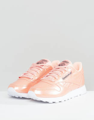 reebok classic noir vernis