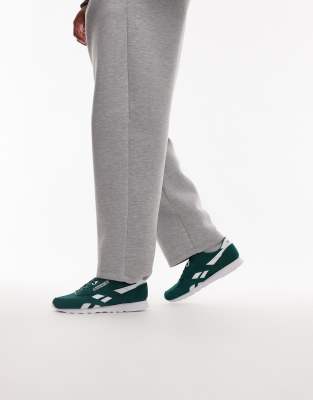 Reebok Classic - Baskets en nylon - Vert foncé
