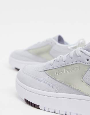 reebok classic silver