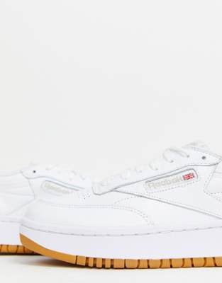 reebok double bianche