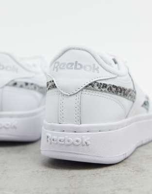 reebok leopard print trainers