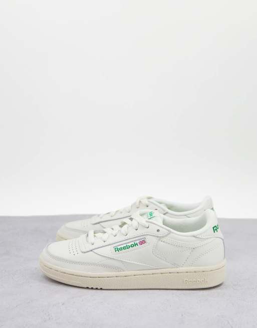 Reebok Classic Club C Vintage sneakers chalk ASOS