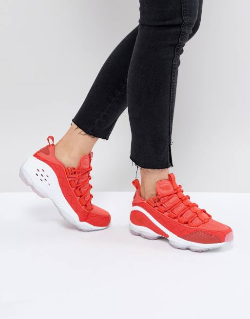 Reebok Classic Dmx Run 10 Ice Sneakers In Red | ASOS