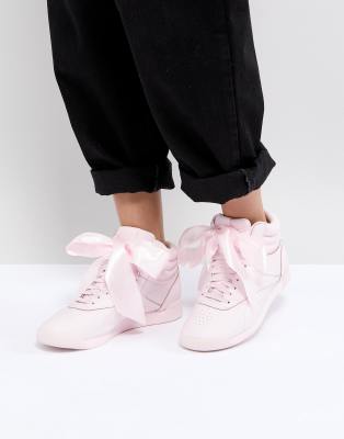 reebok classic freestyle hi pink