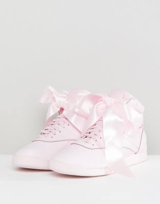 pink bow sneakers