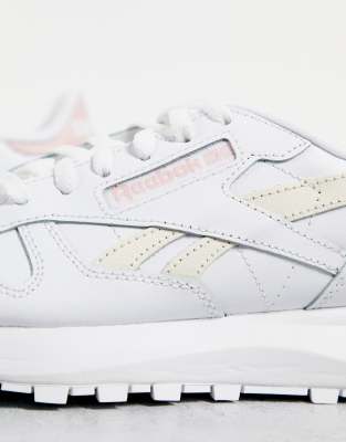 pink metallic reebok classics