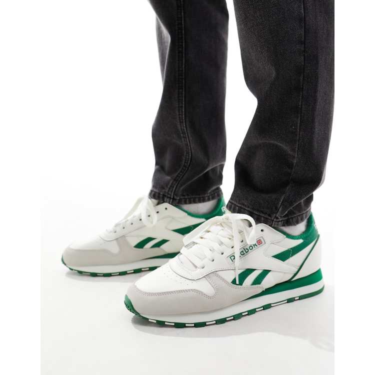 Reebok classic leather vintage white clearance