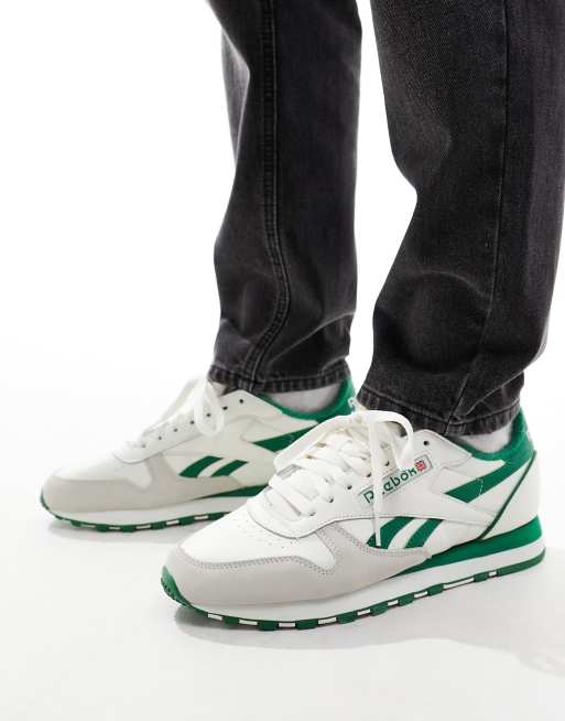 Reebok classic vintage green best sale