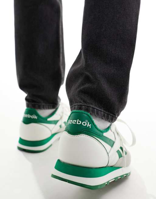 Reebok classic leather vintage green shop