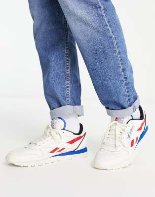 Reebok classic leather 1983 vintage trainers in white - ASOS Price Checker