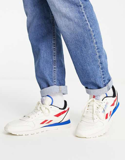 Reebok classic leather 1983 vintage trainers in white