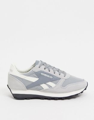 reebok classic leather trainers grey