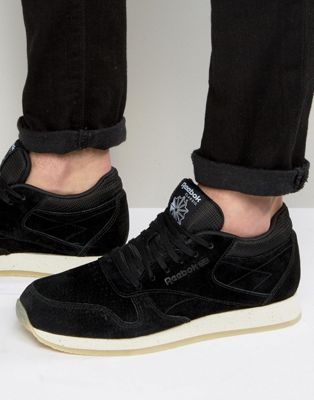 reebok classic leather crepe trainers