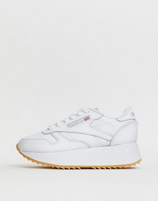 reebok cl leather double