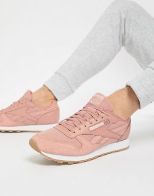 reebok classic trainers pink