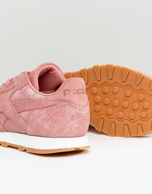 reebok classic suede pink