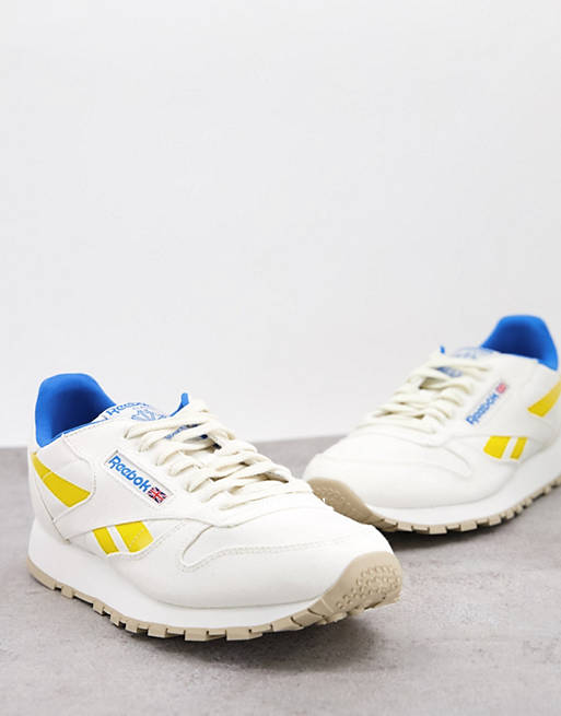 Reebok Classic Leather Grow trainers in white