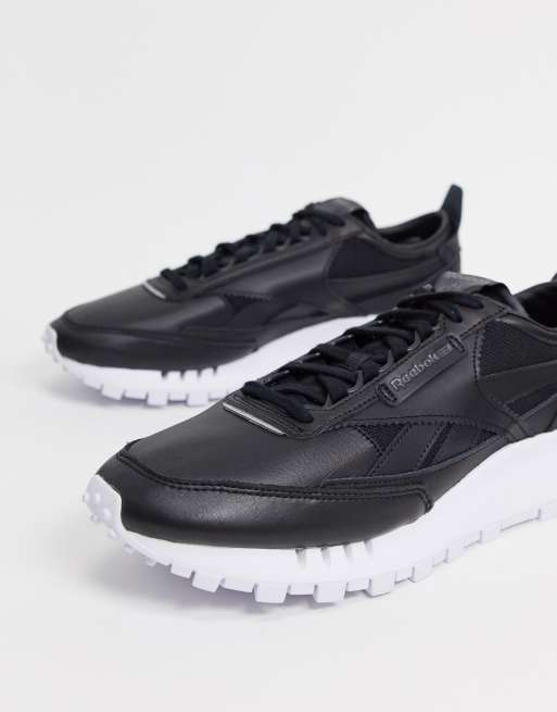 Reebok leather hot sale legacy black