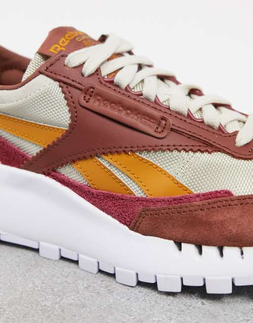 Polo reebok classic store homme marron