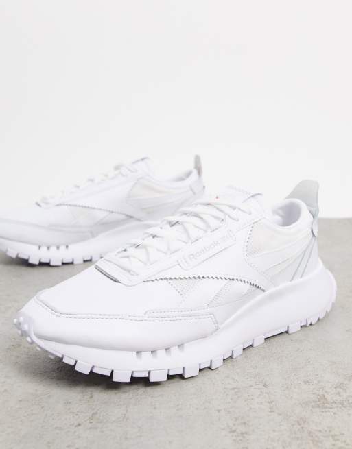 Reebok leather legacy store white