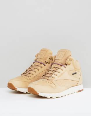 reebok tan sneakers