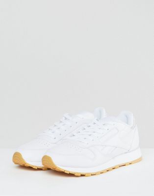 reebok leather quilted
