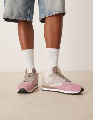 Reebok Classic Leather Sneakers In Gray