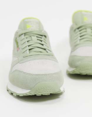 sage green sneakers
