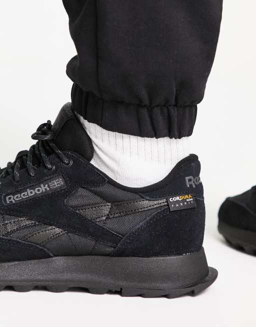 REEBOK Classic Leather Shoes - BLACK