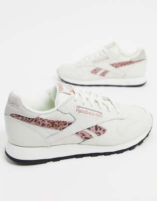 reebok white pink