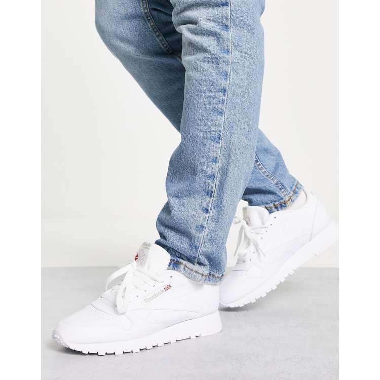 Reebok classic hot sale with jeans