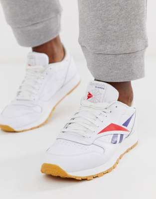 reebok classic leather white asos