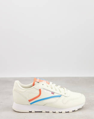 orange reebok trainers