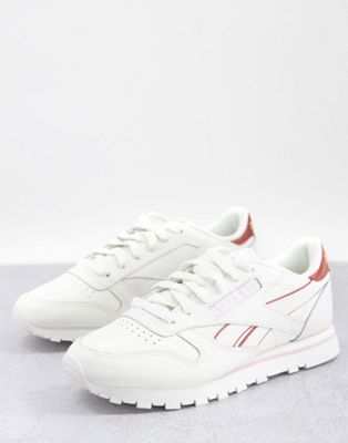 reebok leather classic trainers