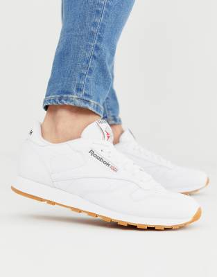 Reebok Classic leather trainers in 