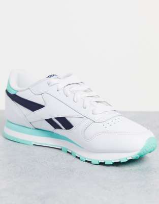 reebok classic leather mint