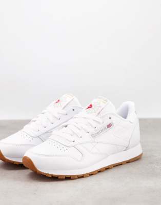 Reebok classic with clearance gum sole