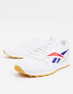 reebok classic leather white asos