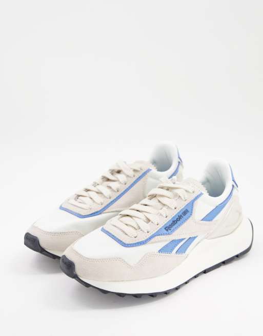 Reebok Classic Legacy AZ Baskets Beige et bleu pastel