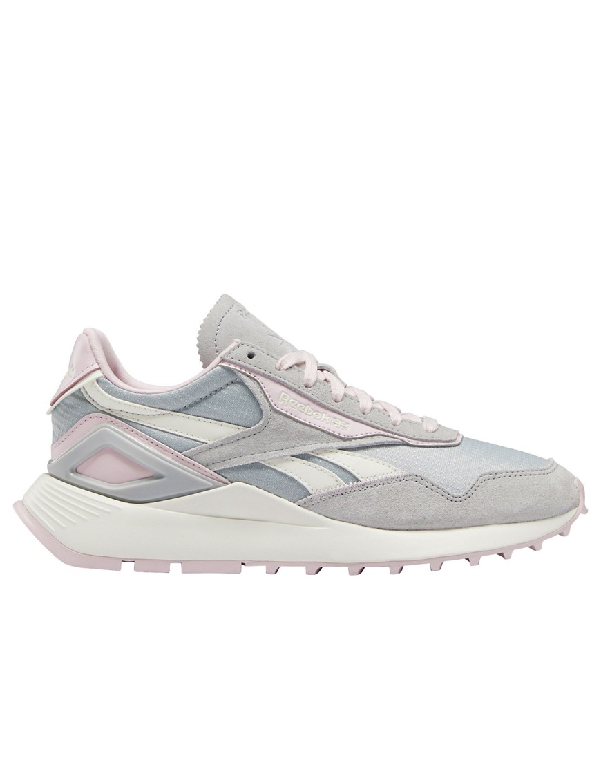 Reebok Classic Legacy AZ sneakers in gray and pink-Grey
