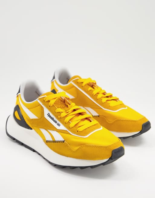 Mustard store reebok trainers