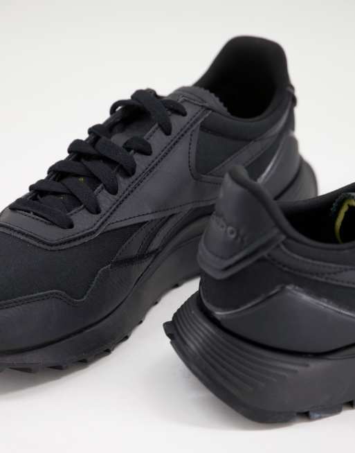 Reebok Classic Legacy AZ sneakers in triple black | ASOS display picture 2