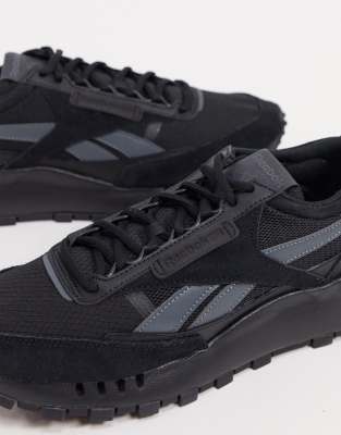 reebok classic triple black