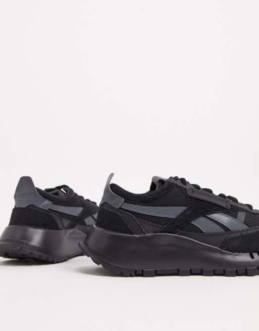 Reebok Classic Legacy sneakers in triple black