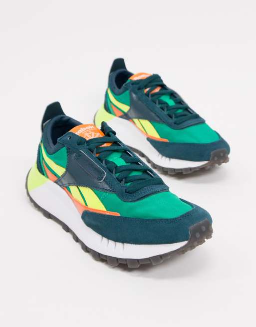 reebok classic leather legacy forest green
