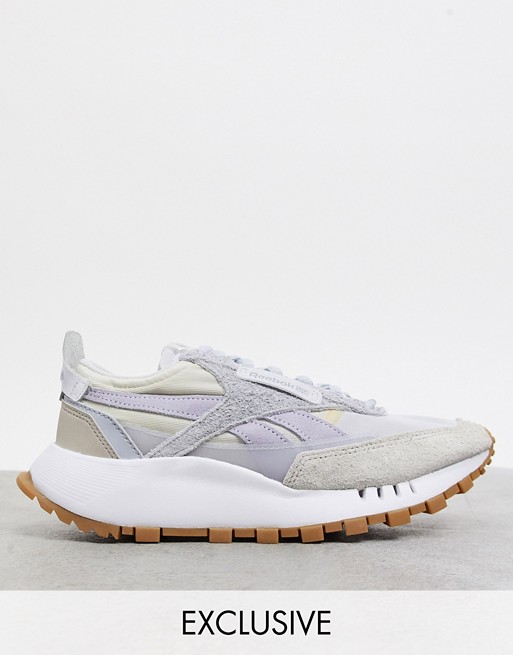 Reebok Classic Legacy trainers in neutral tones exclusive to ASOS