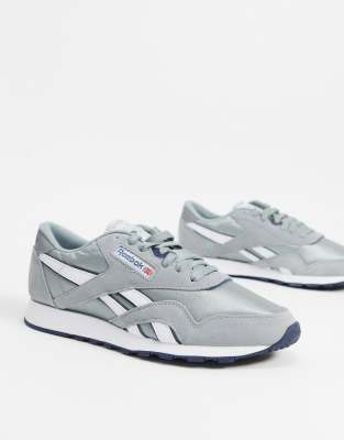 reebok classic nylon gray